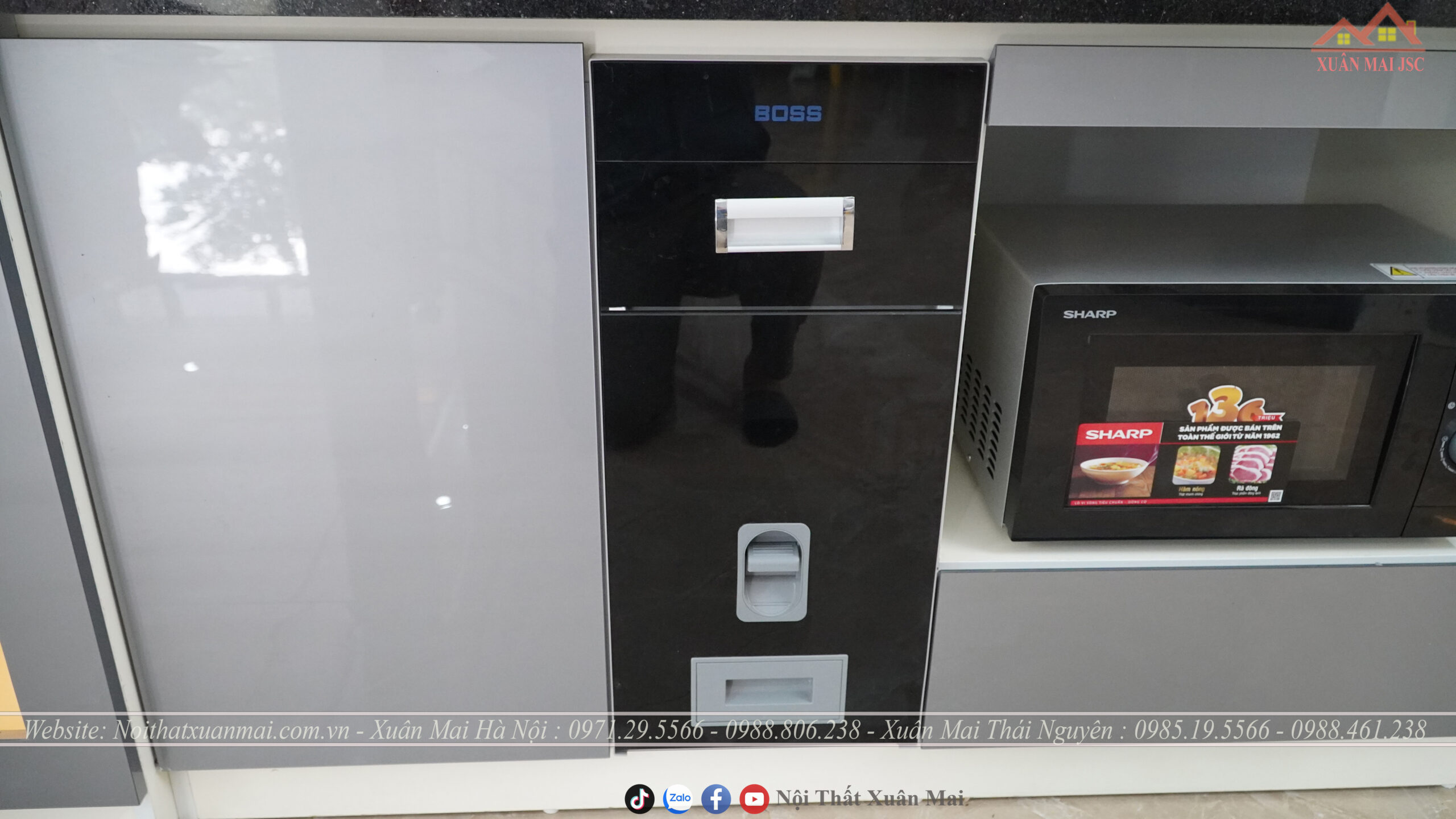 Tủ bếp nhựa Picomat - Anh Tài - Yên Thế - Bắc Giang 10