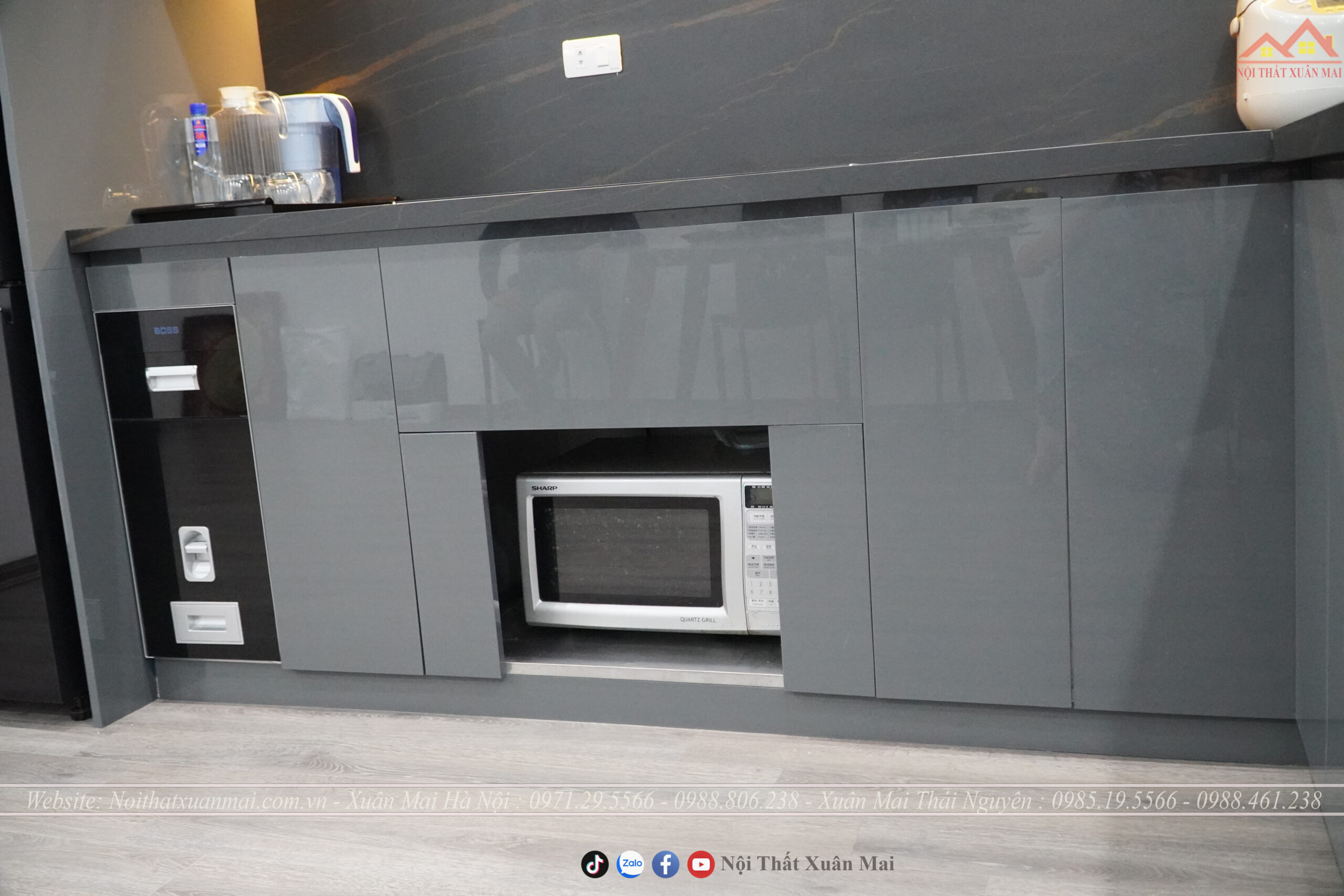 tu bep inox ket hop tu bep nhua 23