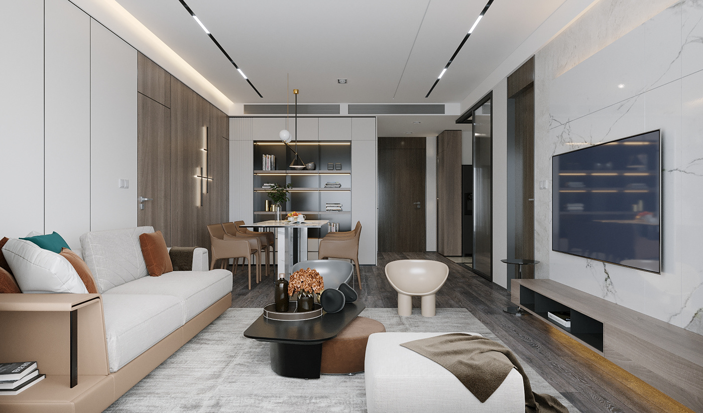 nội thất nhà chung cư 80m2