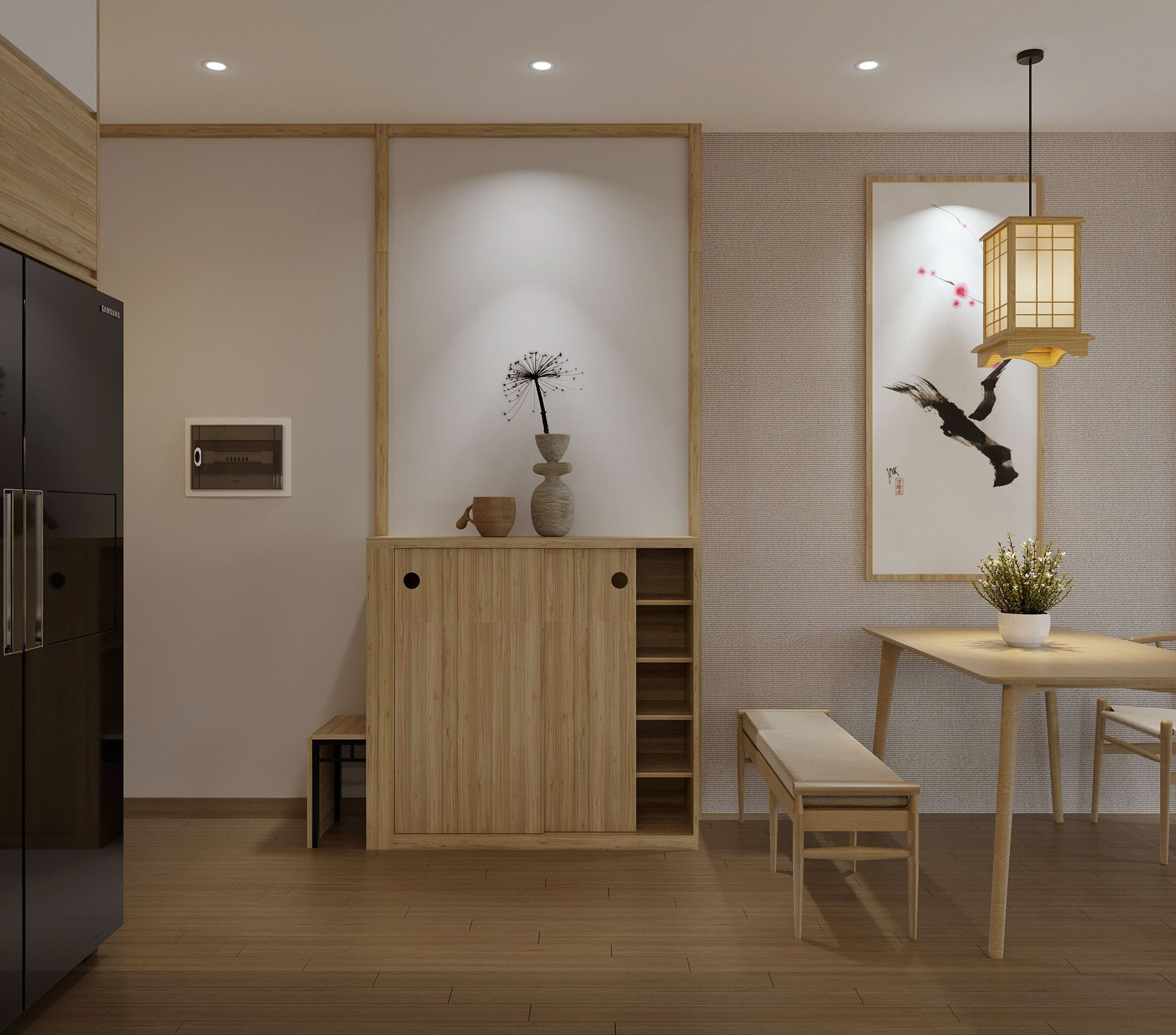 Nội thất chung cư kiểu Nhật