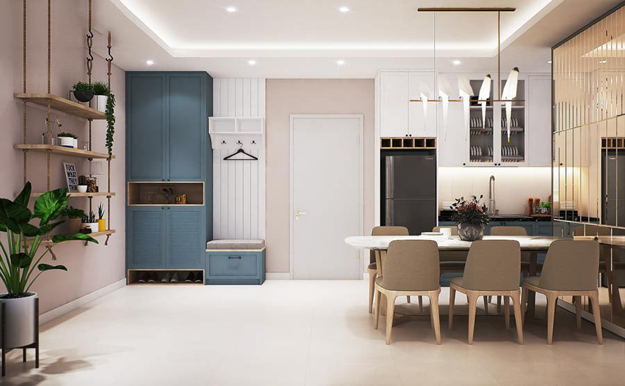 Nội thất căn hộ chung cư đẹp