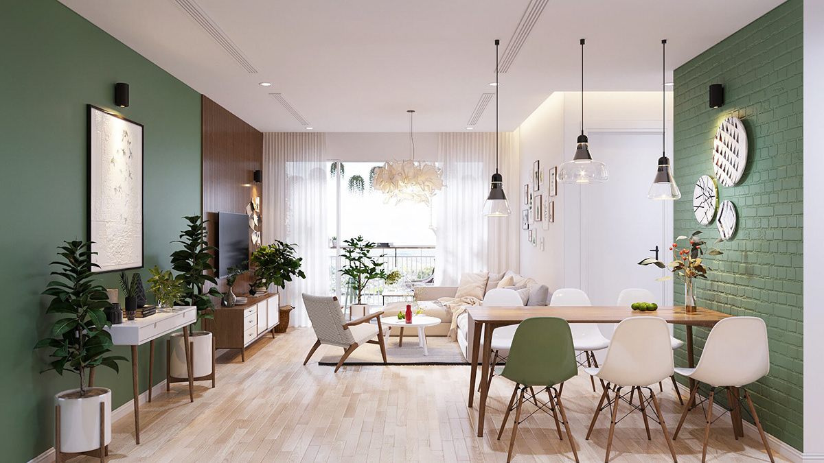 Nội thất căn hộ chung cư đẹp