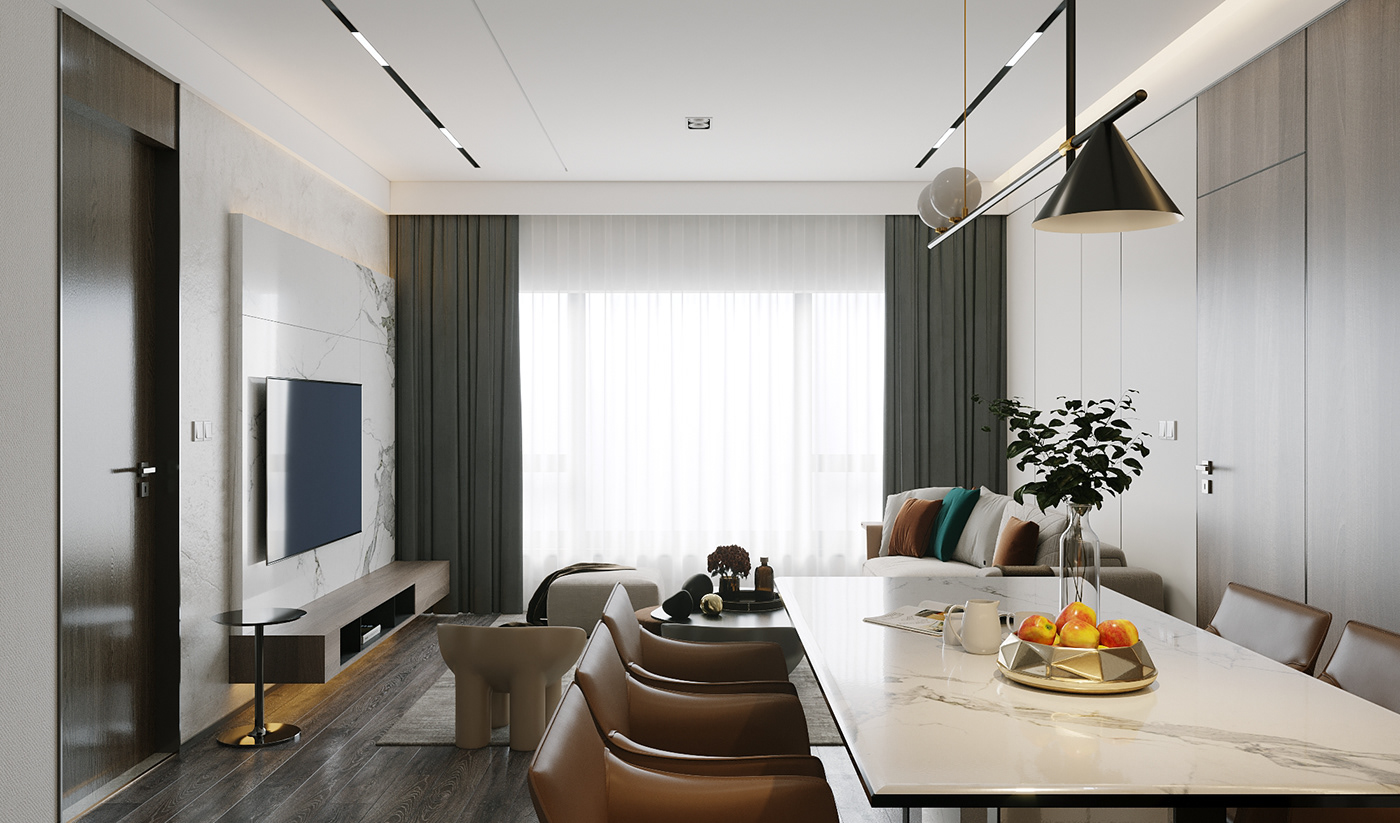 nội thất nhà chung cư 80m2