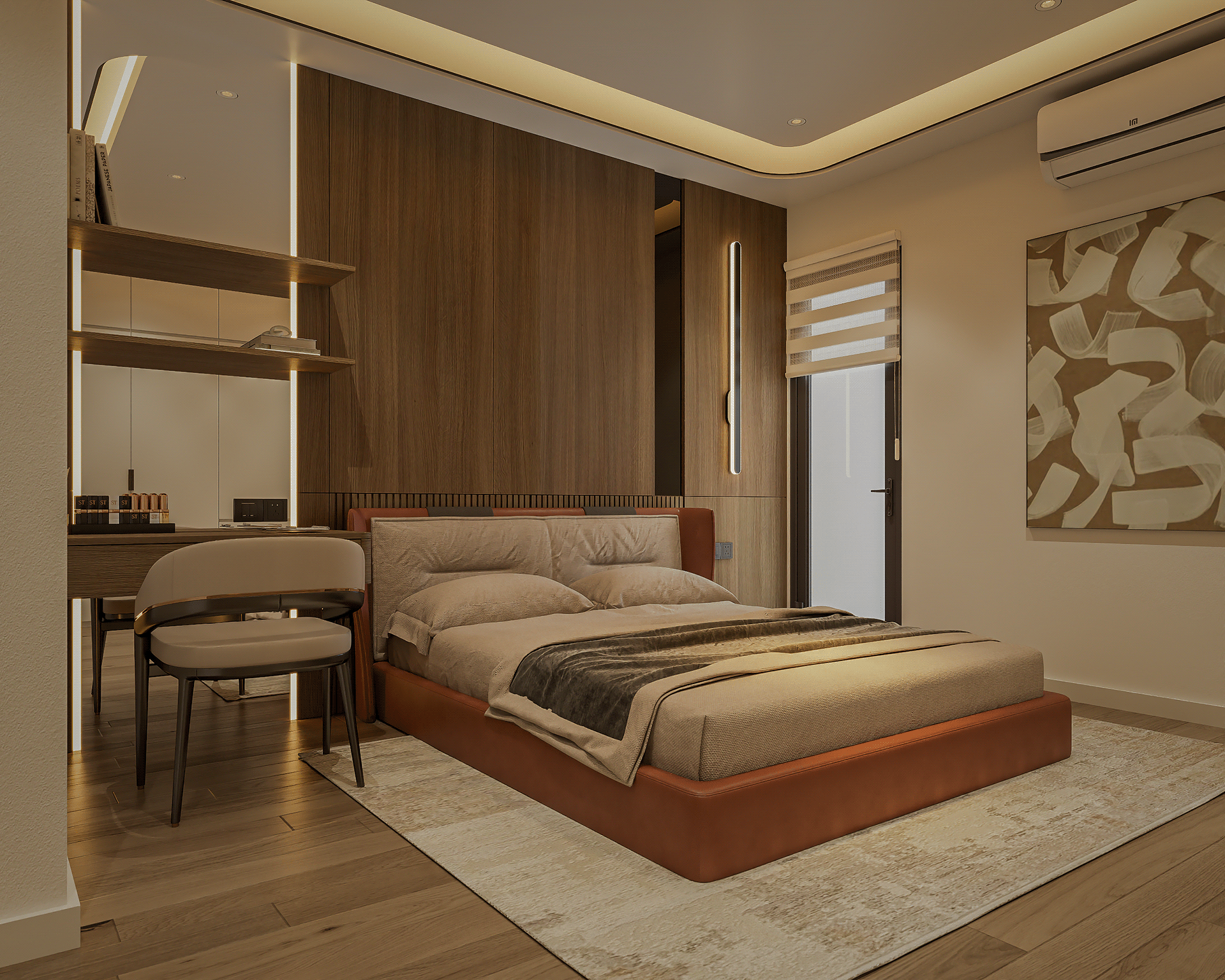 nội thất căn hộ chung cư 3 phòng ngủ
