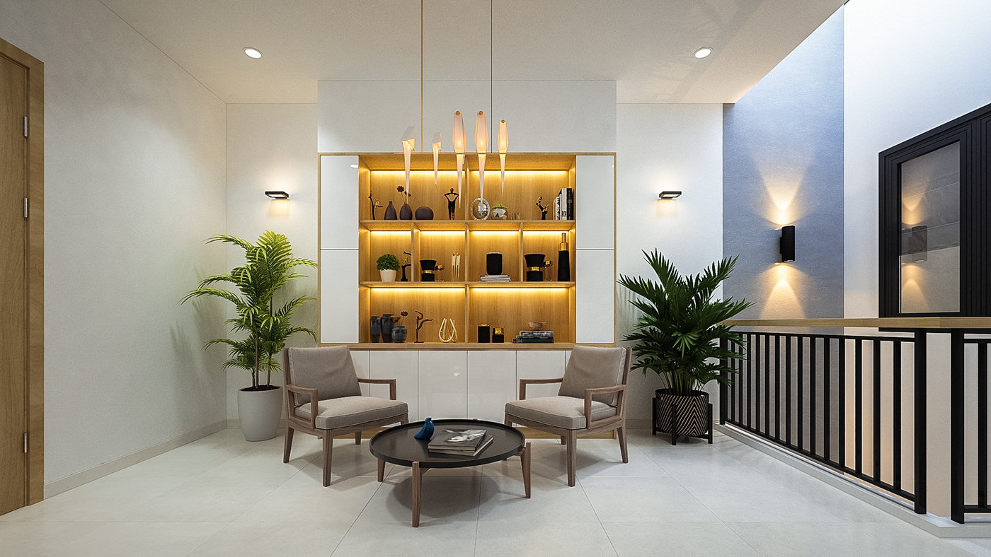 thiết kế nội thất nhà phố