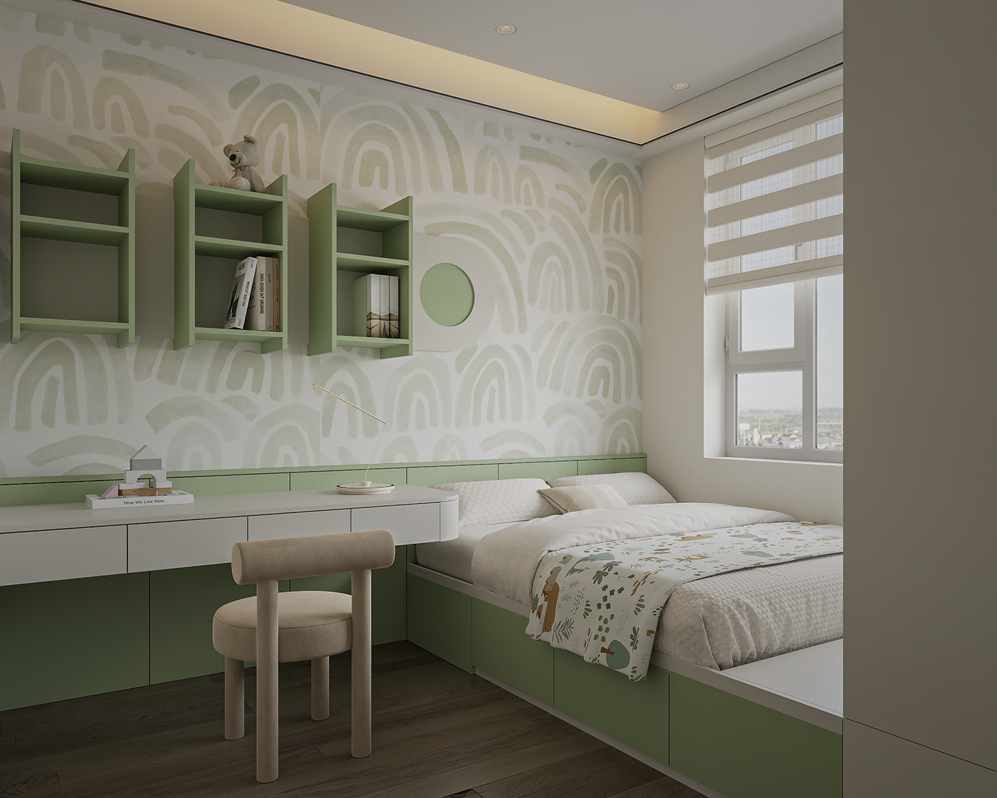 nội thất căn hộ chung cư 3 phòng ngủ
