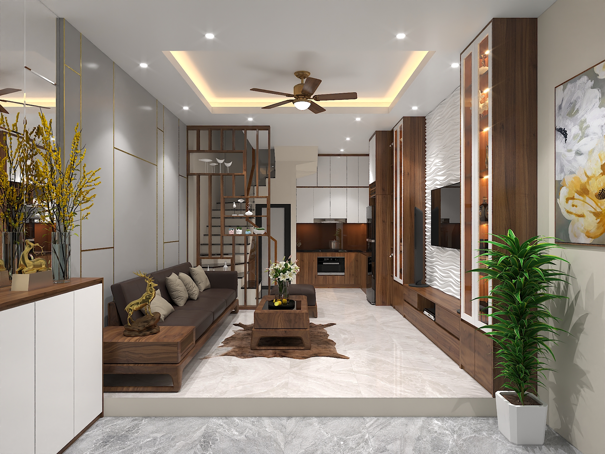 thi công nội thất nhà phố hà nội