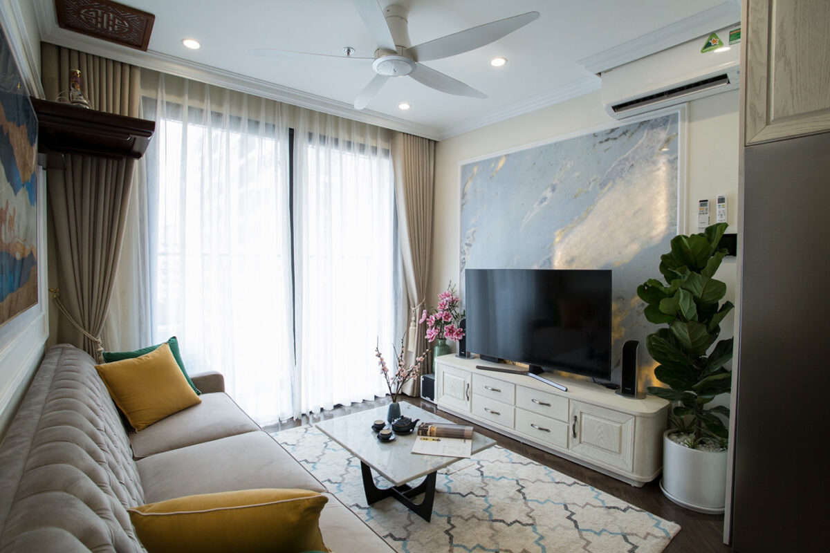 nội thất chung cư phòng khách