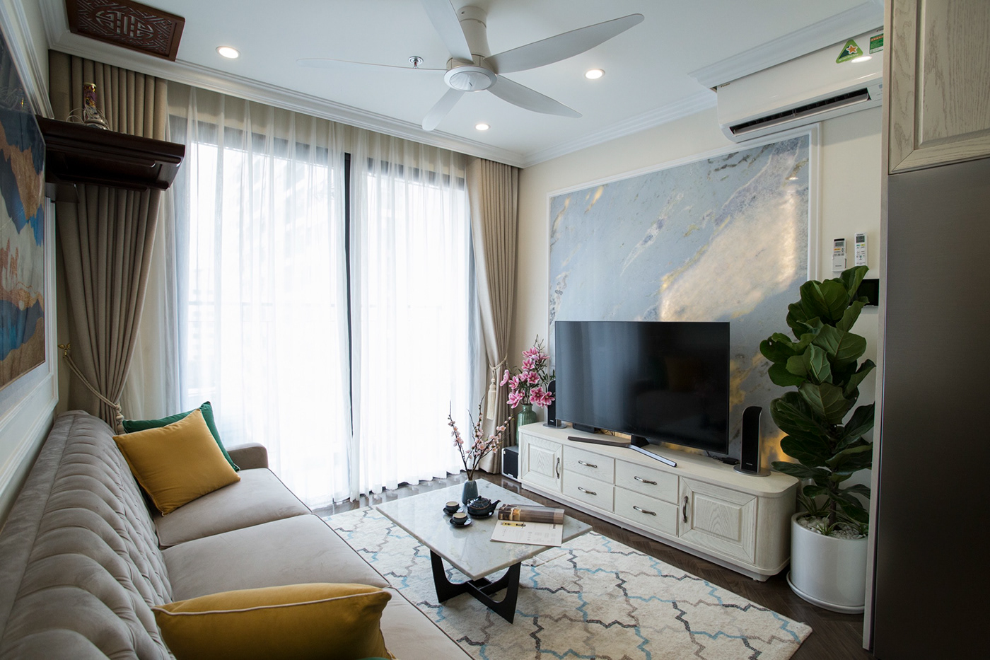 nội thất chung cư phòng khách