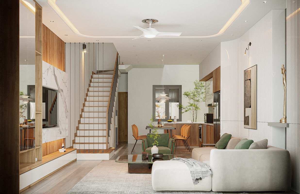nội thất nhà phố dưới 1 tỉ