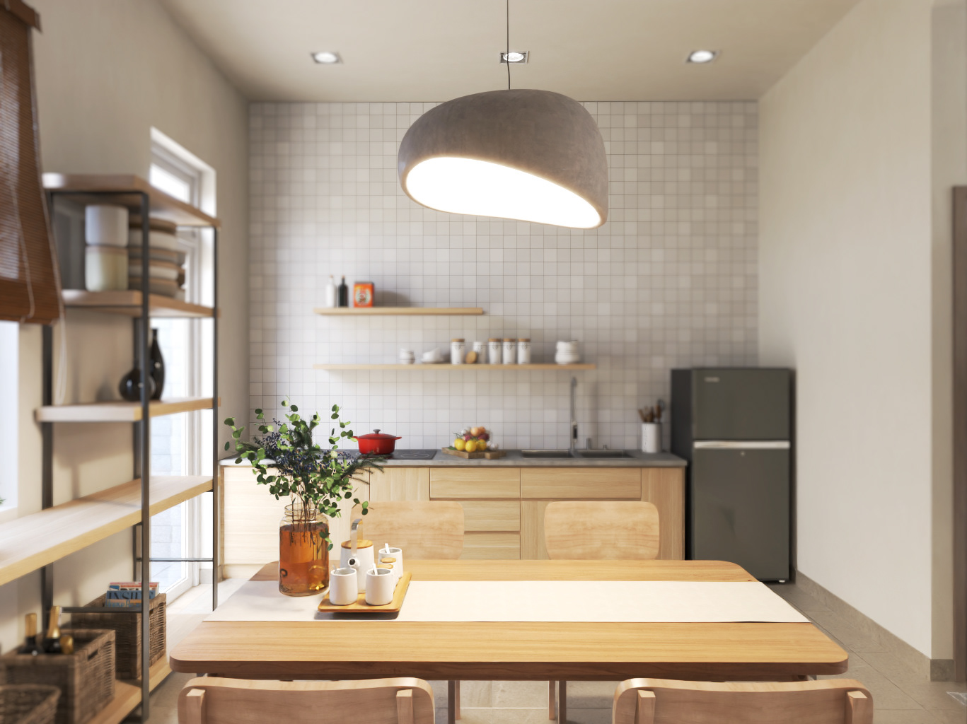 thiết kế nội thất nhà phố