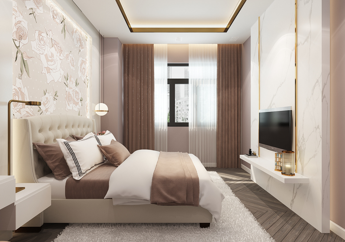 nội thất nhà phố 4 tầng