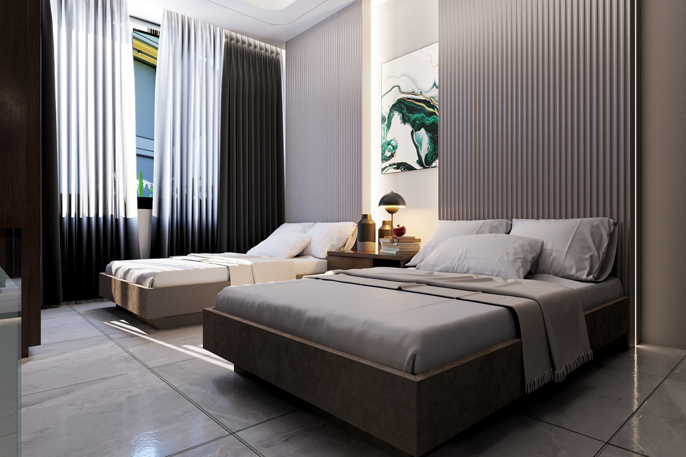 thiết kế nội thất nhà ống 30m2