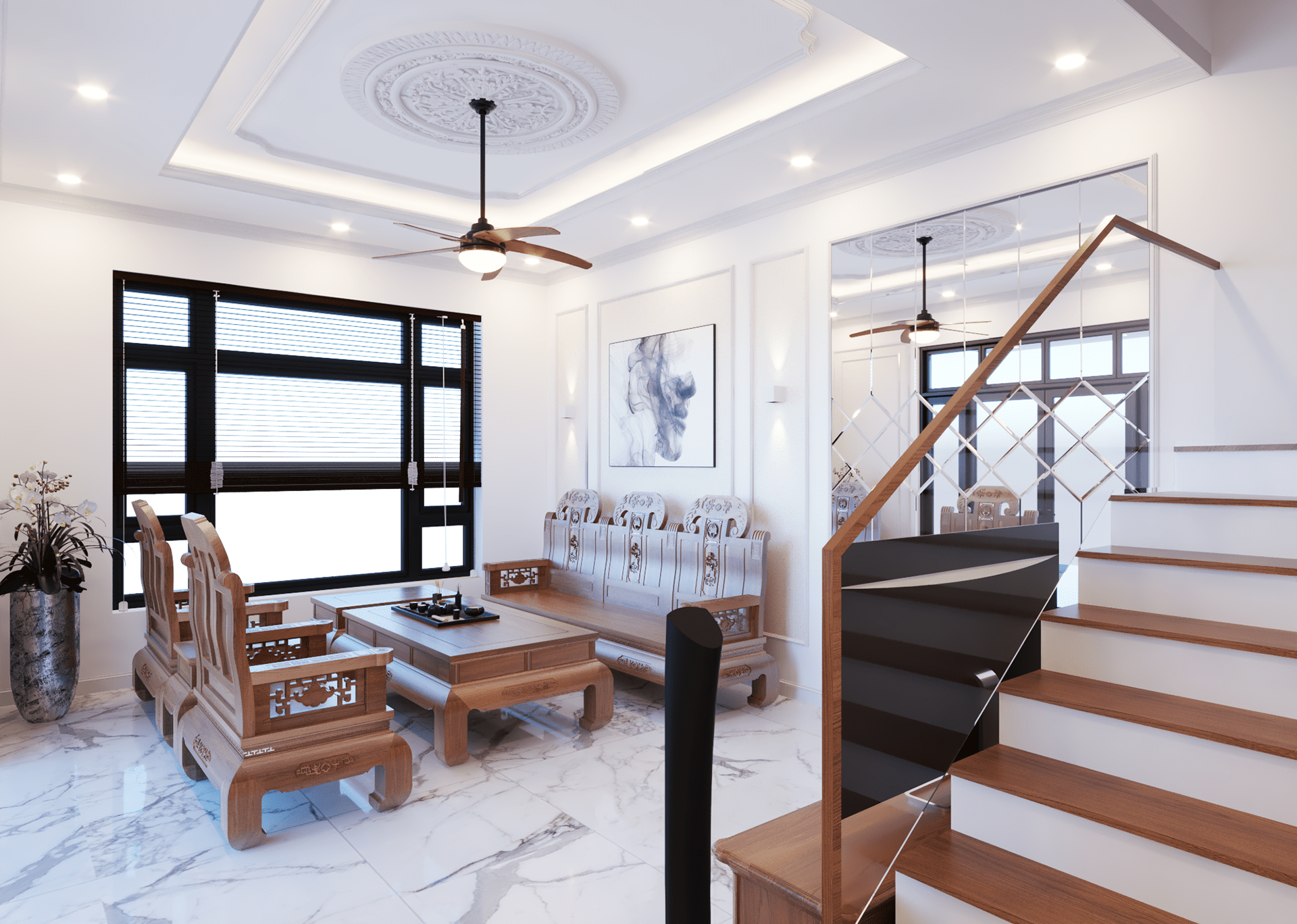 những mẫu nội thất nhà phố đẹp