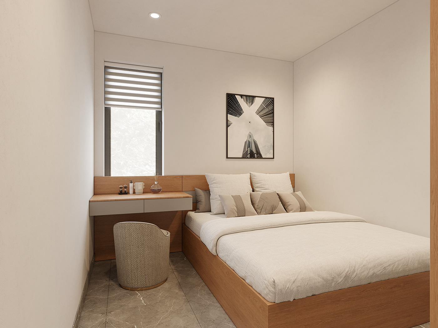 thiết kế nội thất nhà ống 30m2